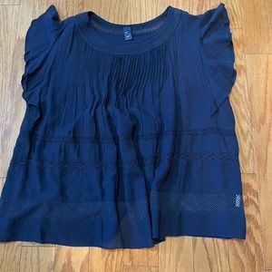 GAP Flowy Pintucked Top